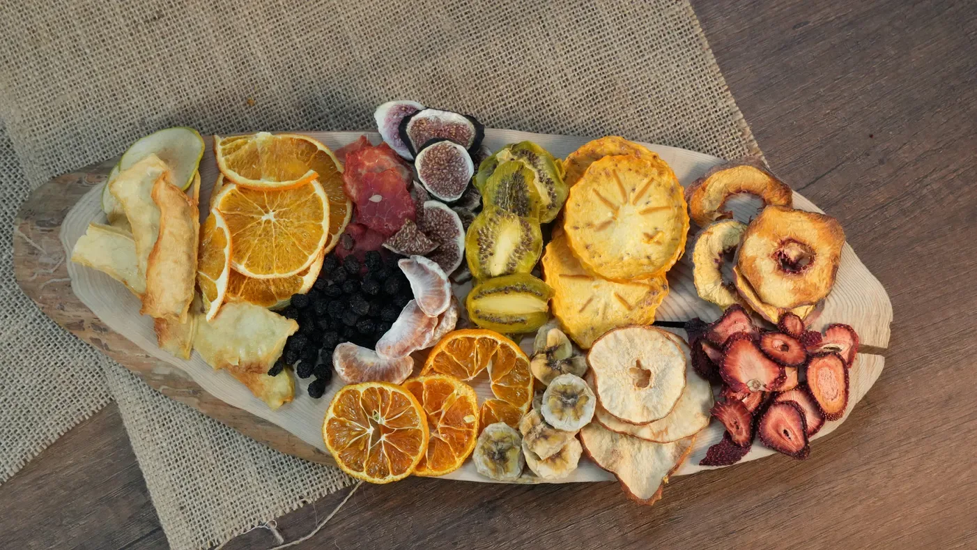 Geothermally Dried Fruits